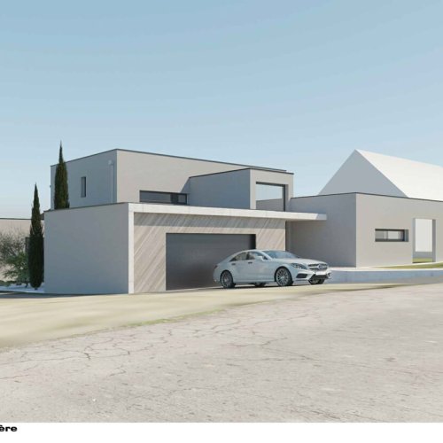 Nouvelle construction de maison sur pieux