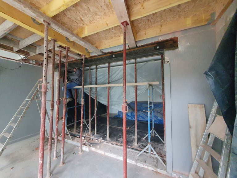 Lire la suite à propos de l’article Ouverture totale avec reprise de la charpente