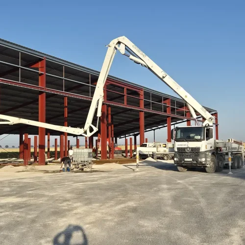 Construction d’un hangar agricole de 2 500 m² dans la Marne