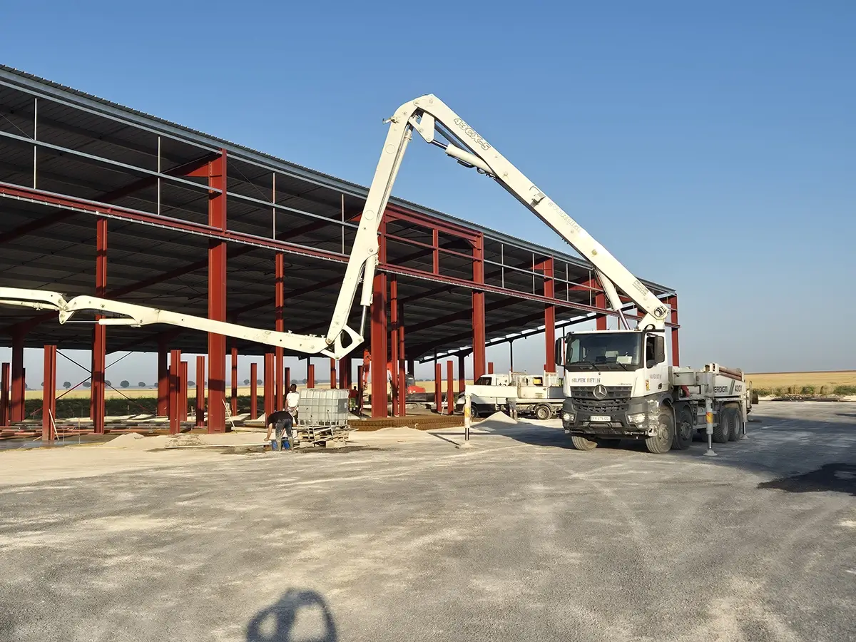 construction de bâtiments agricoles