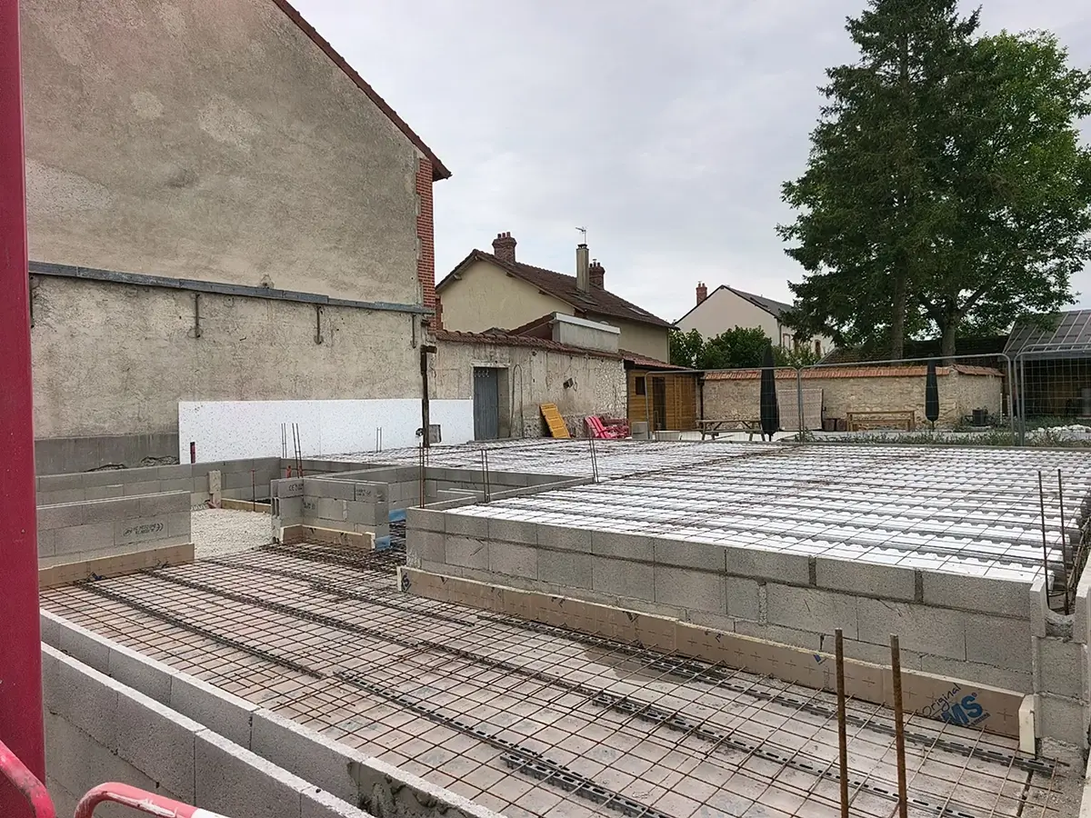 deux solutions de plancher sur un même projet